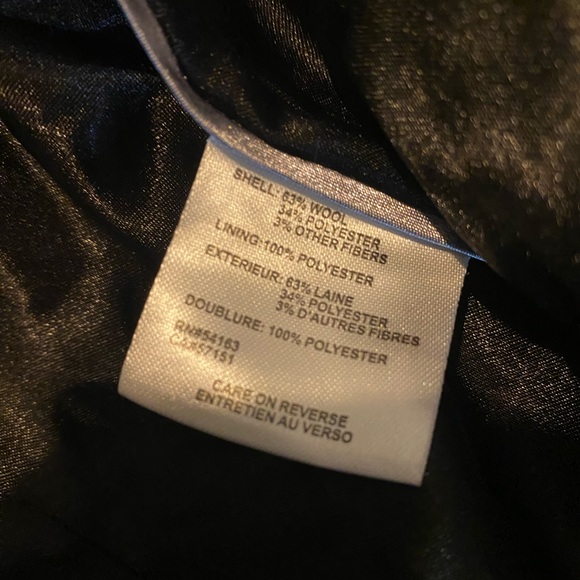 Calvin Klein - Black Trench Coat - Picture 6 of 7